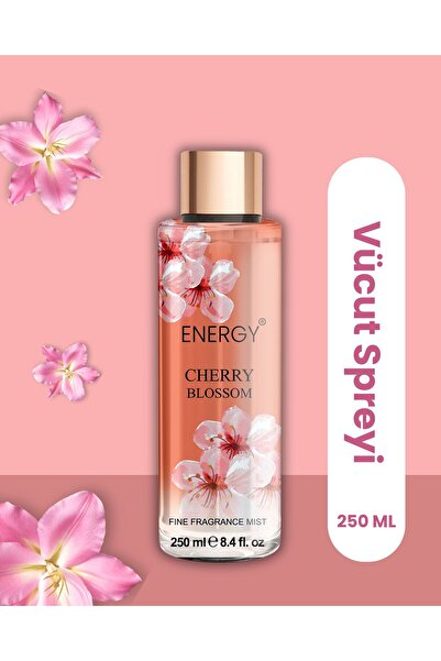 Energy Kiraz Çiçeği Vücut Spreyi