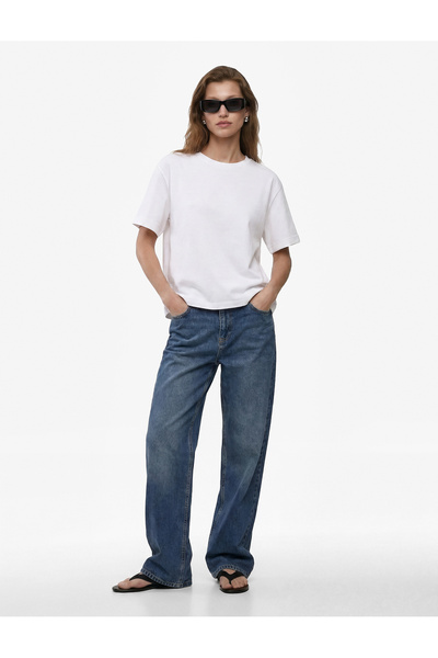 Koton Cotton Regular Fit Short Sleeve Crew Neck Basic T-Shirt