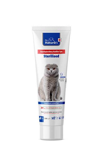 Dr. Nature's Kısırlaştırılmış Kedi Maltı 100 gr – Taurin, Biotin ve Kalsiyum ...