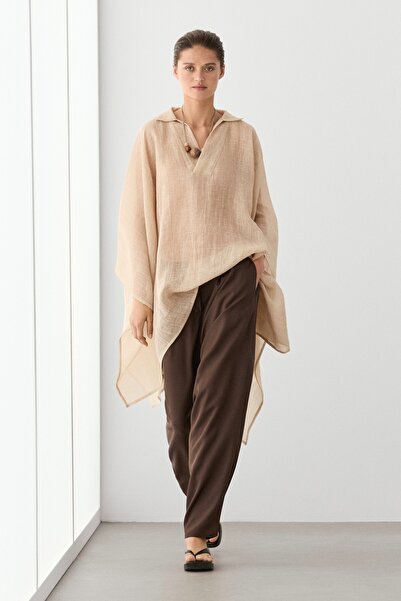 Massimo Dutti %100 rami pelerin