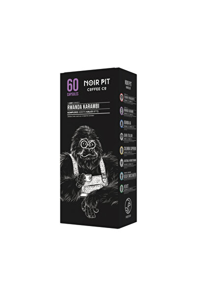 Noir Pit Coffee Co. Rwanda Kapsül Kahve 60 Adet