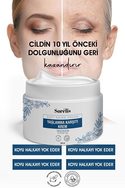 Sorelis Yaşlanma Ve Kırışıklık Karşıtı Krem & Botoks Etkili, Onarıcı, Sıklaşt...