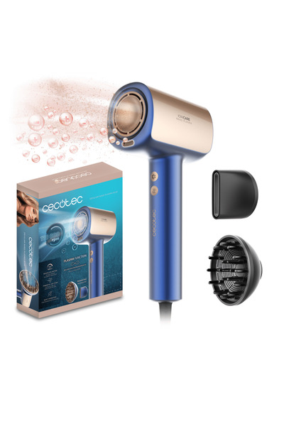 CECOTEC DryGlam Nano Plasma Blue Saç Kurutma Makinesi | İyonik Fön Makinesi