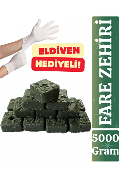 DENEYKİMYA Rattoks Mum Blok Fare Zehiri 5000Gr