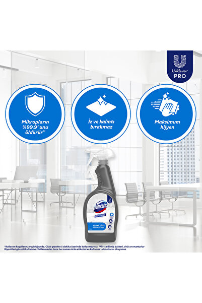 Domestos PRO YÜZEY DEZENFEKTAN SPREY 750 ML