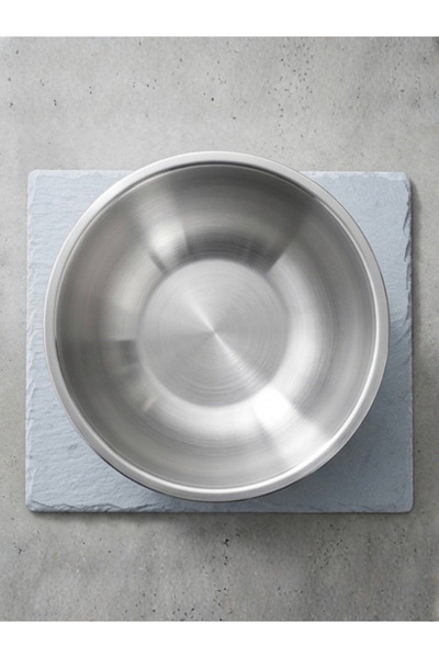 Lavoro Hamur Şekillendirme Karıştırma Kabı Salata Kabı 24cm - 430 Çelik