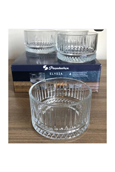Paşabahçe 530038 Elsia Kase 9 cm 230 cc 4'lü ORJin. Kutuludur Önemli