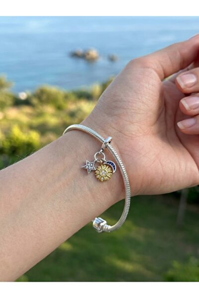 My Story Üçlü Göksel İki Tonlu Charm