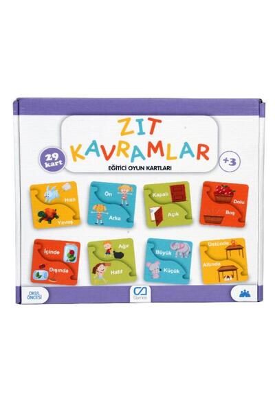CA Games Zıt Kavramlar Eğitici Oyun Kartları