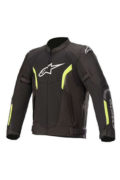 Alpinestars AST V2 Air Yazlık Korumalı Motosiklet Montu Siyah Beyaz Sarı