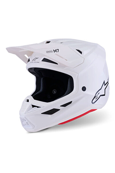 Alpinestars S-M7 Off-Road Kaskı Beyaz