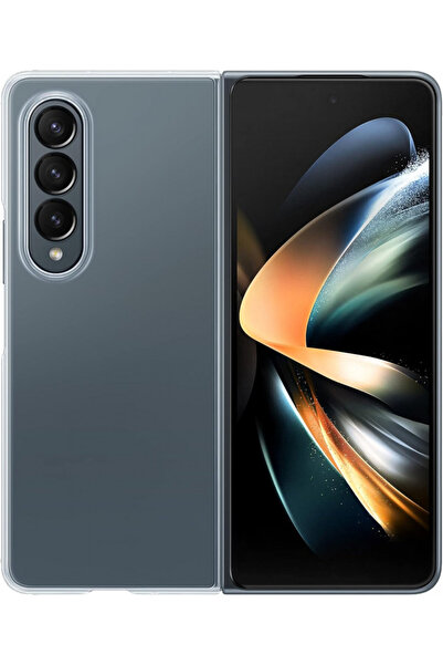 Samsung Husă transparentă cu margine pentru Galaxy Z Fold4, EF-QF936CTEGWW, t...