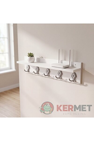 Toprak Mobilya Kapı Arkası Hol Koridor Mutfak Banyo, Havlu, Elbise Askılığı B...