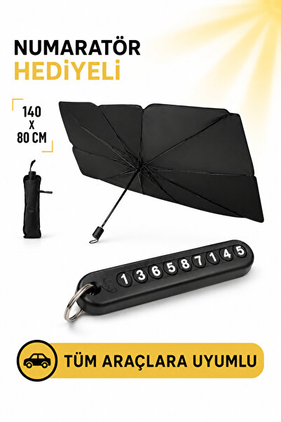 Universal Parasolar pentru geam din față pentru mașină Parasolar pliabil Umbr...