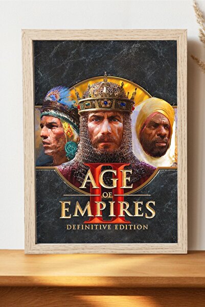 Luna Marissa Αφίσα Age Of Empires - Αφίσα παιχνιδιού από χοντρό χαρτί χωρίς π...
