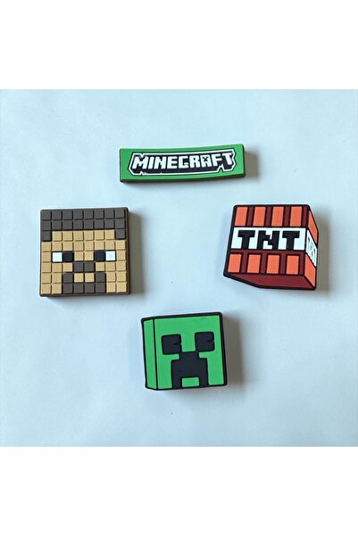 Buki'nin Atölyesi Telik Süsü 4 li Minecraft Seti
