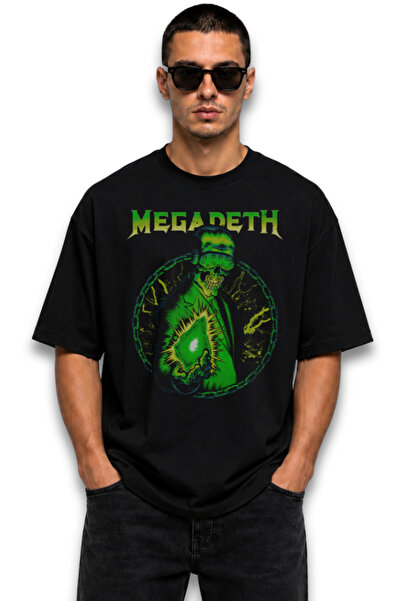 Fuddy Moda Megadeth Band Štampano T-shirt, unisex majica sa temom rok metal m...