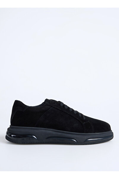 F By Fabrika Siyah Erkek Deri Sneaker MALONE