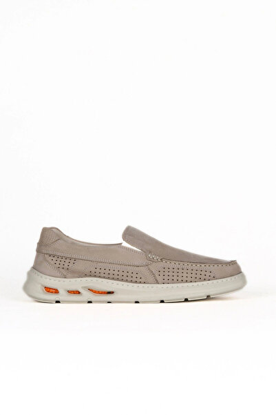 Bueno Shoes حذاء كاجوال رجالي من الجلد باللون البيج دانتي 07ma28472521