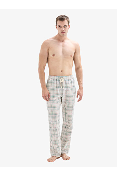 Blackspade Çok Renkli Erkek Normal Ekose Pijama Alt 40889