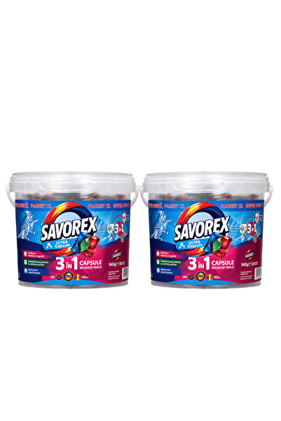 Savorex Ultra Capsule 3in1 Pachet XL 90 Capsule