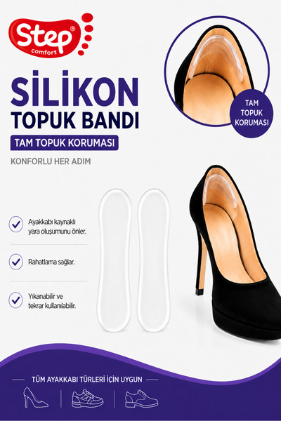 Step Silikon Topuk Bandı