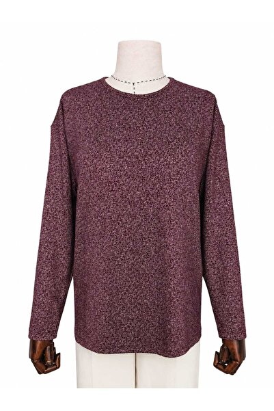 Nacar Moda Women's Lycra New Season Mother Peyne Blouse with Broken Glass Pat...