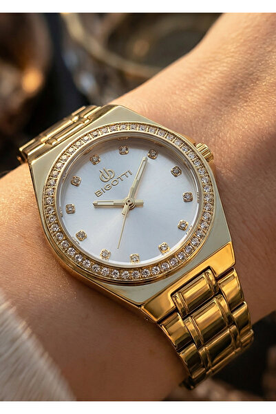 Bigotti Quotidiano Gold Stainless Steel Watch for Women BG.1.10551-2