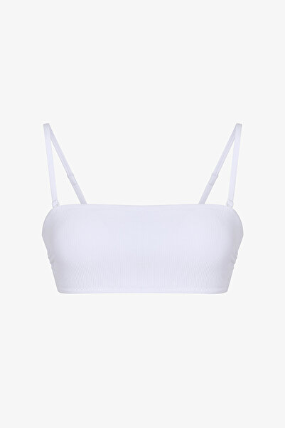 Penti White Ava Strapless Bikini Top