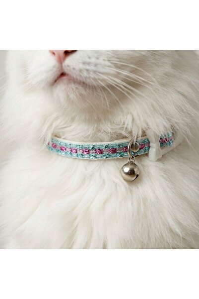 Gift Design Zgardă cu clopoțel, pentru pisici, colecția Cats, 30 cm, culoare ...