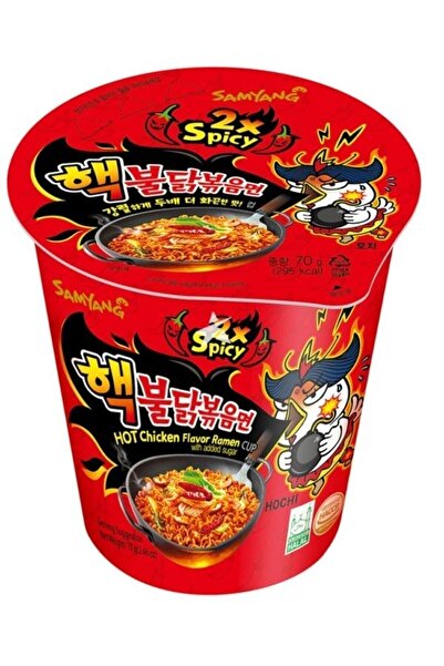 SAMYANG Buldak 2X SPİCY Hot Chicken Flavor Ramen Cup 70 gr