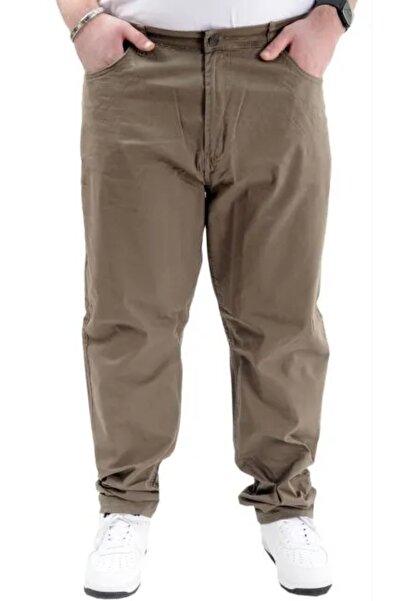 cusseli Plus Size Trousers Linen 5Cep Milano Classic 20902 Earth