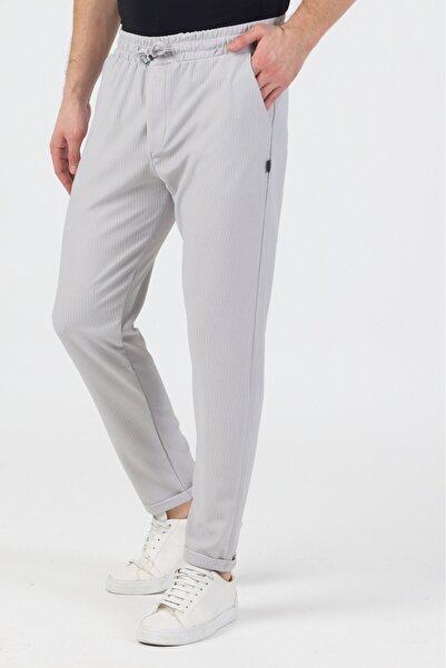 DOAYS Erkek Yumuşak Likralı Kumaş Joger Slim Pantolon  Dawrazz-025