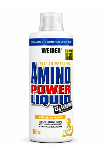 Weider Amino Power Liquid – 1L – Mandarine Flavor
