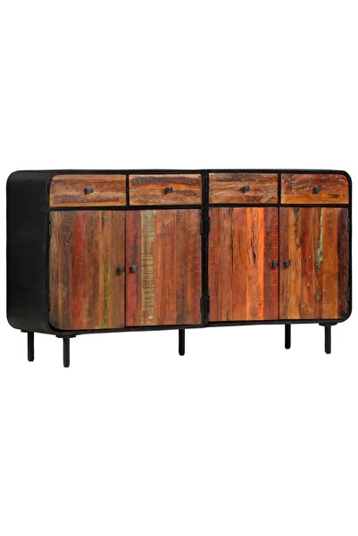 Concept Servantă, 140 x 35 x 76 cm, lemn masiv reciclat