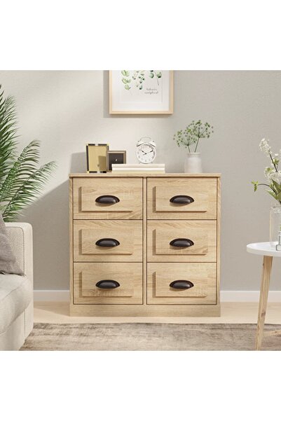 Concept Servantă, stejar sonoma, 70x35,5x67,5 cm, lemn prelucrat
