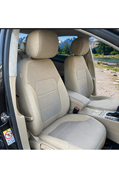 Anka Passat B7 2011-2014 Arası Uyumlu Arka Sırt Kolçaklı Oto koltuk kılıfı