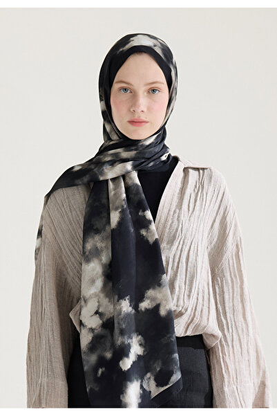 Freshscarfs Lola Floş Viskon Şal Siyah
