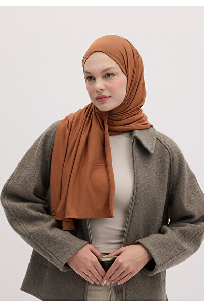 Freshscarfs Bambu Penye Şal Kiremit