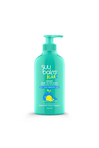 Suu Balm Kids Head-to-Toe Wash 420ml