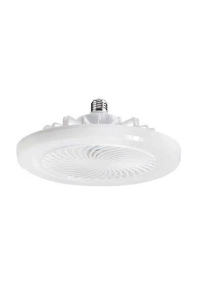 Cata CT-1153 Fanlı 42W 3 Renk Dim Edilebilir Kumandalı Poyraz LED Ampul E27 Duy