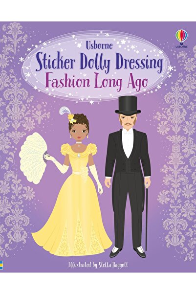 Usborne USB - Sticker Dolly Dressing Fashion Long Ago