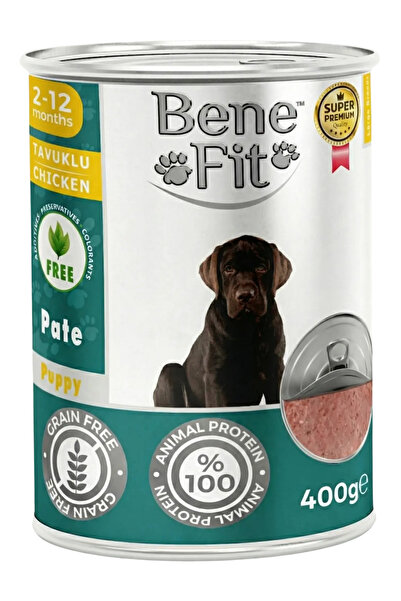 BENEFIT Hrana caine junior, pate pui 400 g, super premium,fara cereale, 96% c...