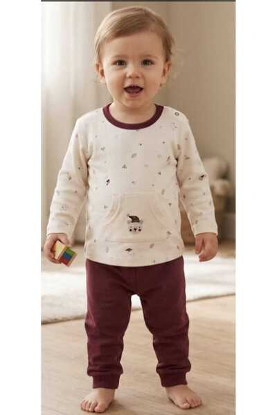 andywawa Ac26184 My 1 St Wardrobe 2-Piece Set Burgundy