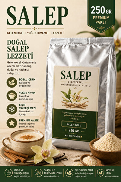 Thila Salep 250 Gr. (Fabrika Satış Mağazasından)