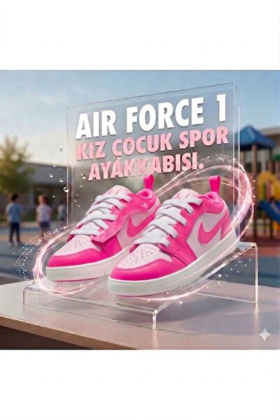Nike Jordan 1 Low Alt Ps fete Copii din cauciuc cu șireturi din piele roz cu ...