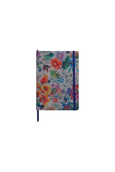 Clairefontaine Caiet Coperta Tare Piele, A5, 144 Pagini, Celeste, Multicolor
