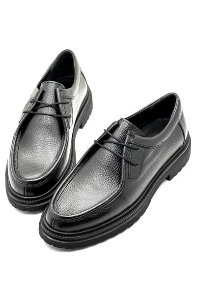 Derify Genuine Leather Comfortable Men's Classic Shoes – Leather Interior, Orthopedic and Casual Shoes
