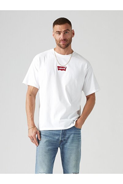 Levi's Ανδρικό λευκό γραφικό μπλουζάκι Vintage Fit - A9440-0002