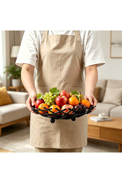 HT Home Organizers A heavy-duty, food-grade fruit basket can be used to store...